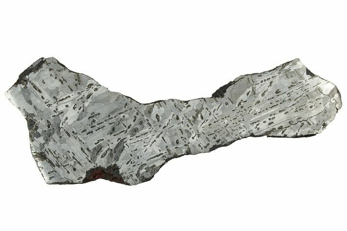 Etched Odessa Iron Meteorite Slice ( g) - Texas #329365